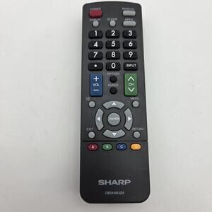 Genuine Sharp GB244WJSA Commercial Display TV Remote - 4T-B60CJ1U 4T-B70CJ1U OEM